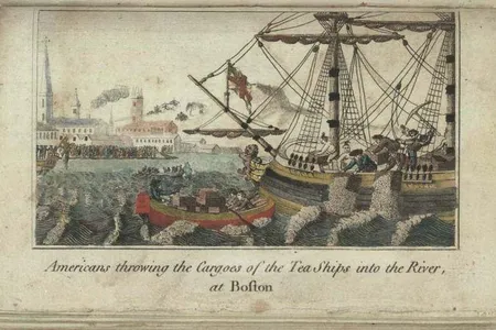 This 1789 illustration by W.D. Cooper recreates the protest of December 16, 1773.