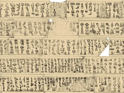 A transcription of 95-foot-long inscription written in Luwian has been translated for the first time since its 1878 discovery