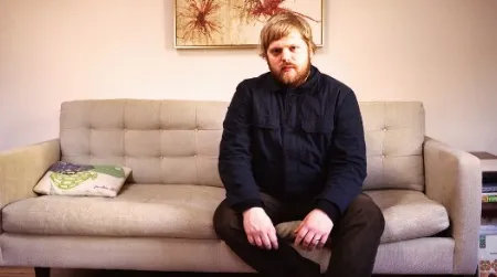 Enjoy an acoustic performance by John Davis of the DC-based group Title Tracks.