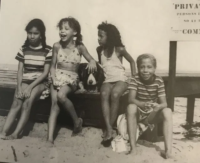 Children playing at Highland Beach