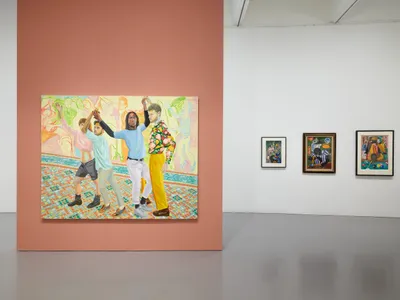 Installation view of&nbsp;&quot;Revolutions: Art from the Hirshhorn Collection, 1860&ndash;1960,&quot; on display at the Hirshhorn Museum through&nbsp;April 20, 2025



