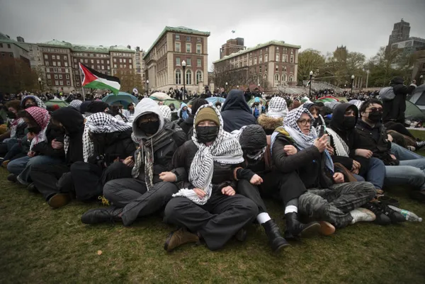 NYPD Clears Columbia University of Pro-Palestinian Protesters thumbnail