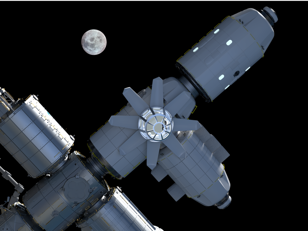 ksp space station build