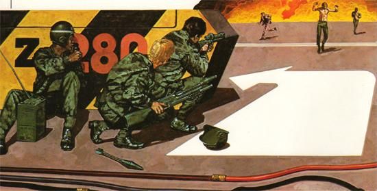 “An army force of the future deals with terrorists who take over an airport” (1981)