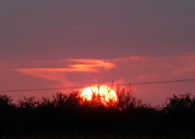 Sunrise over South Texas, by Hugh Powell. That’s right - a sunrise. In every ending there’s a new dawn, after all. See you at Food and Think)