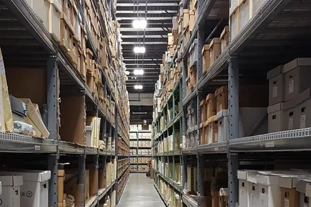 The ledger will now be stored in the Albany County Hall of Records, shown here.