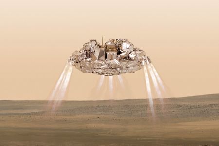 Schiaparelli did fire its thrusters to brake its fall, but not for long enough.