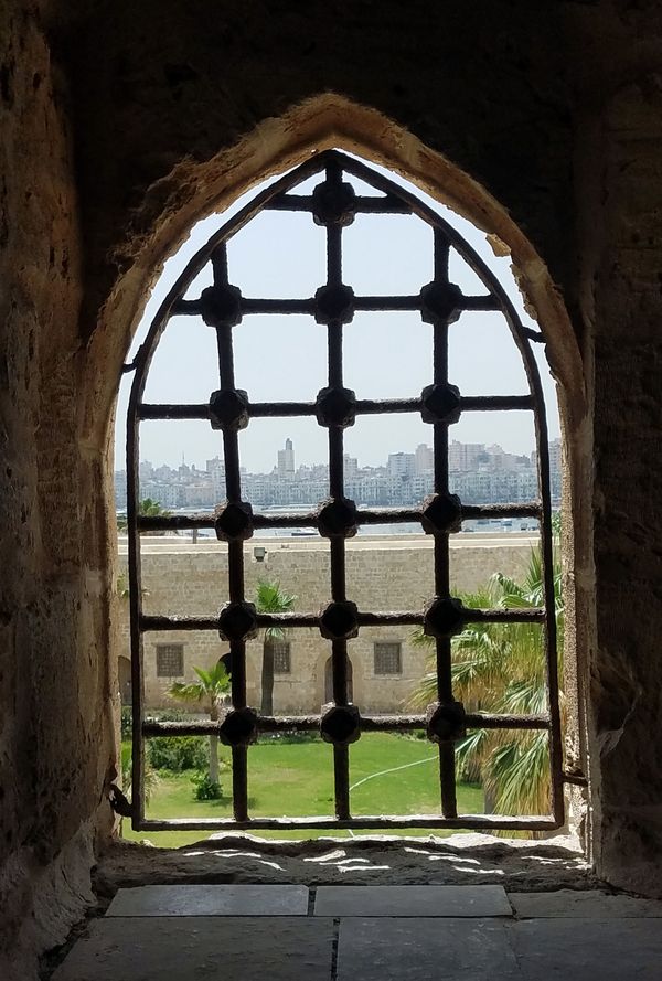 view of Alexandria, Egypt from the Citadel of Quaitbay thumbnail