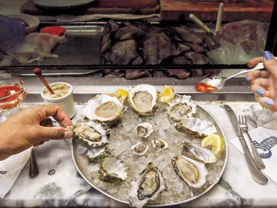 Swan Oyster Depot in San Francisco