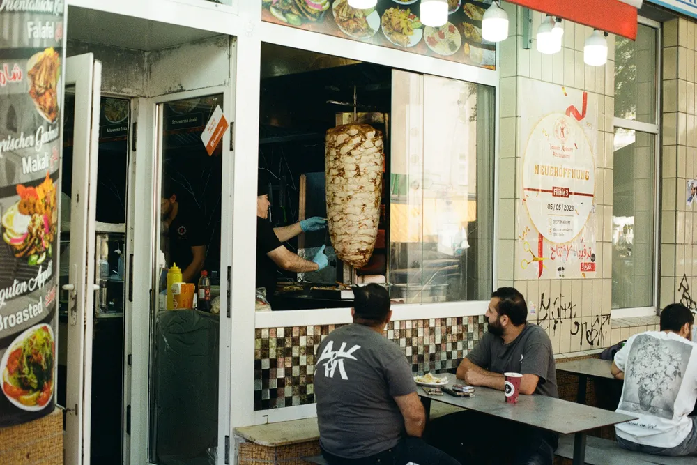 Syrian shawarma in Berlin