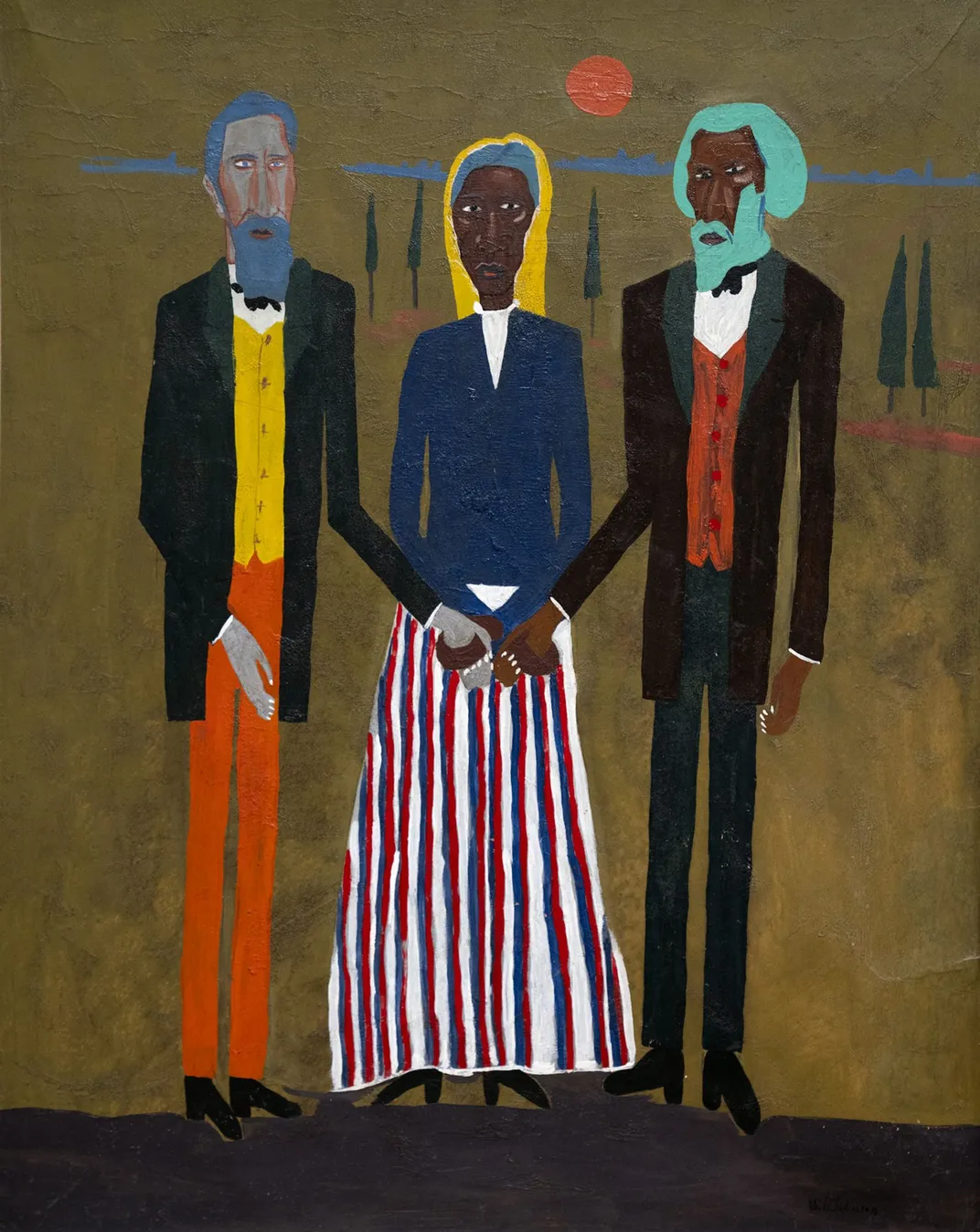 Three Freedom Fighters, William H. Johnson