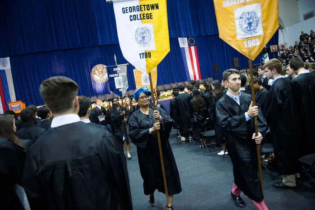 Mélisande Short-Colomb, new student convocation