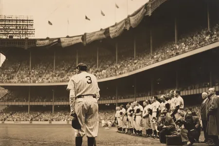 Babe Ruth by Nat Fein, 1948