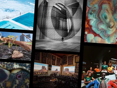 Collage of photo contest winners