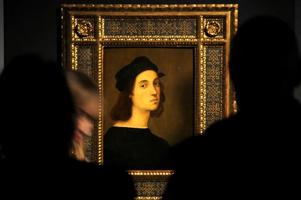 Raphael self-portrait