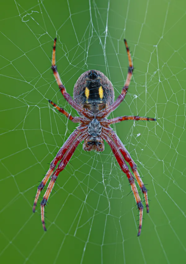 Orb Weaver in the Web thumbnail