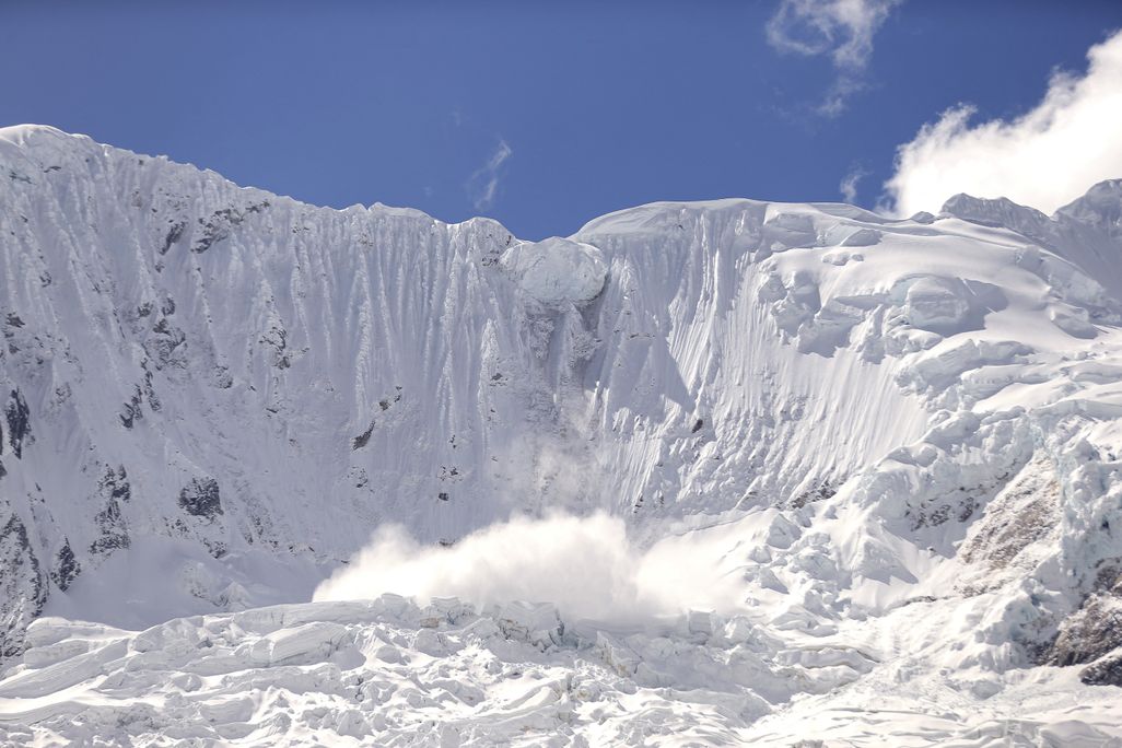 Palcaraju glacier