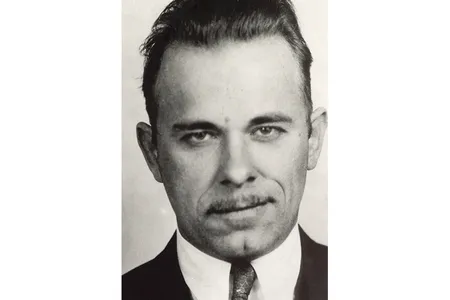 John Dillinger's mugshot.