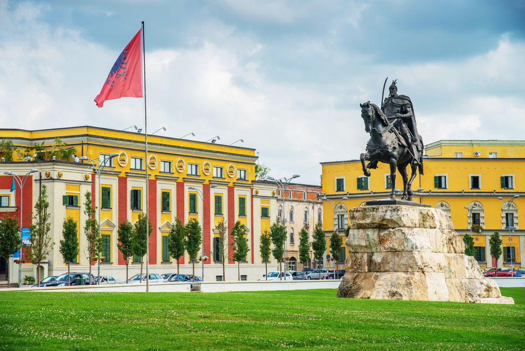 Skanderbeg Square, Tirana, Albania