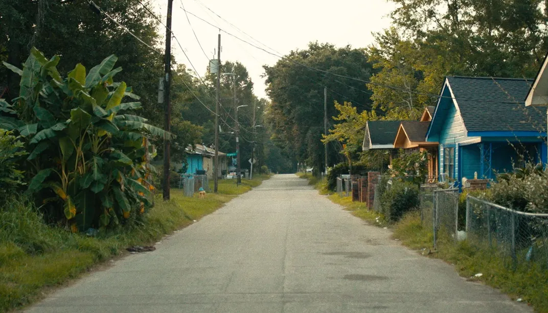 Africatown in a still from ​​​​​​​Descendant
