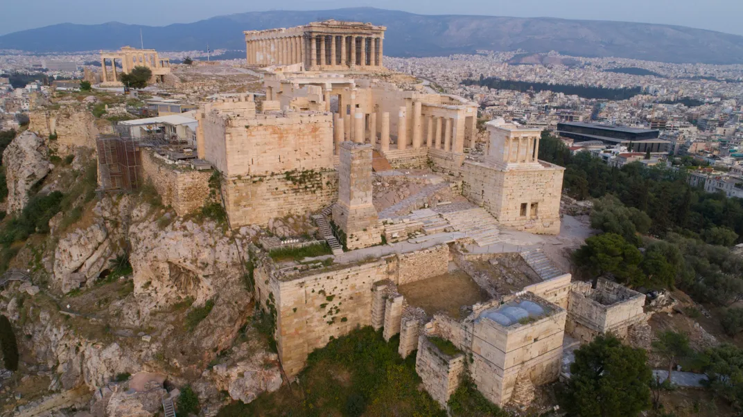 View of the Acropolis, Athens