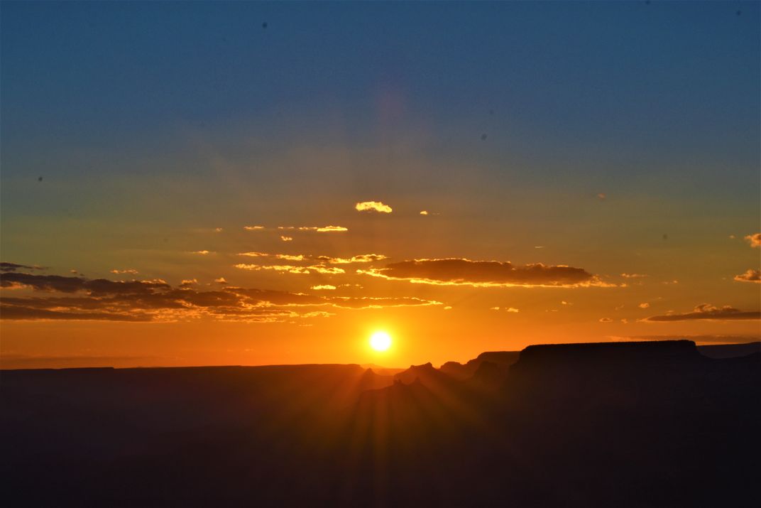 "A Casual July Sunset in the Canyon" Smithsonian Photo Contest