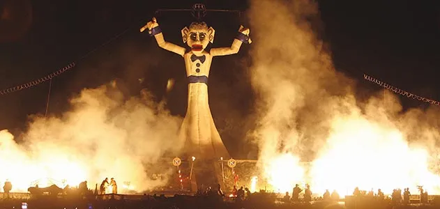 Zozobra in Santa Fe New Mexico