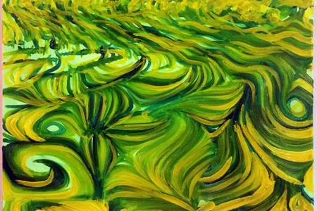 Field. Oil on panel by PIX18 / Creative Machines Lab at
Columbia University
