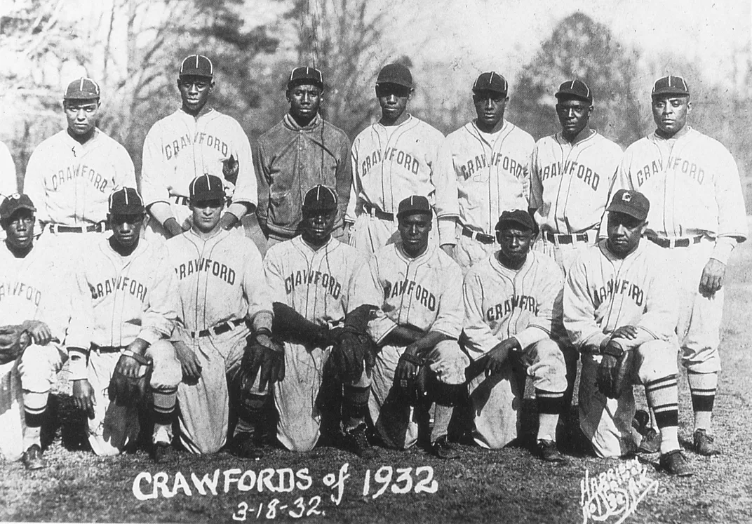 Pittsburgh Crawfords team photo