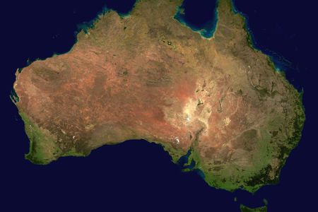 Australia may look peaceful from space, but it is anything but static. 