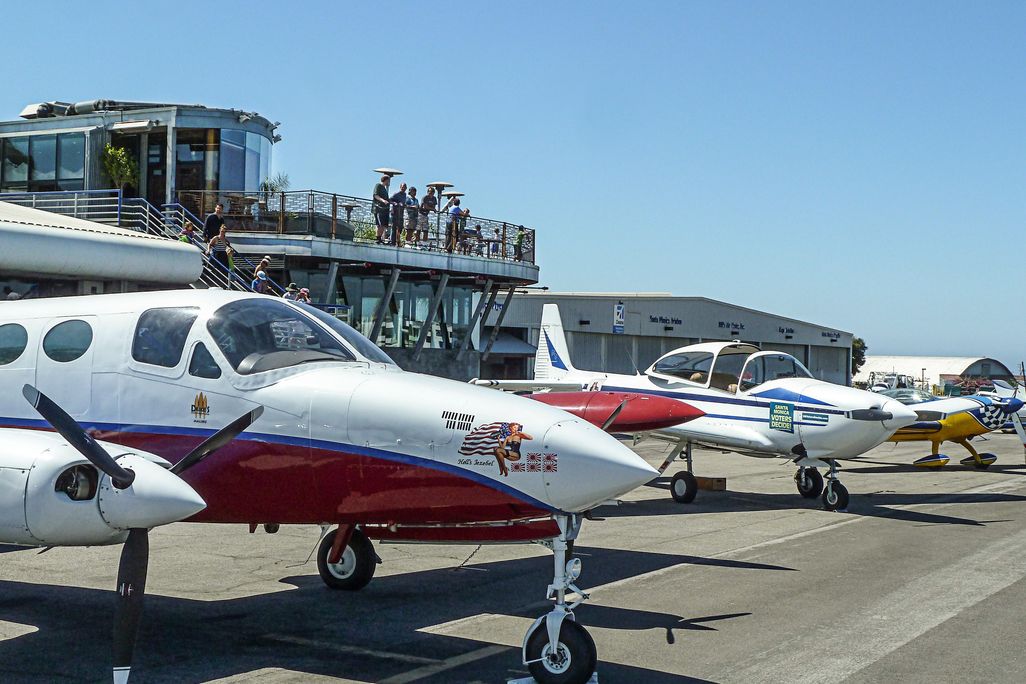 Observation Deck Santa Monica Airport