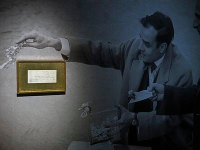 The owners of Yves Klein&#39;s invisible art were encouraged to burn their receipts. The artist, meanwhile, threw half of the profits from the sale&mdash;paid in solid gold&mdash;into the Seine.