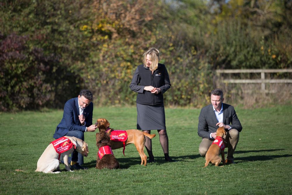 Team and Sniffer Dogs