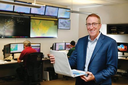 Mike Eilts has experienced more than his share of bad weather.