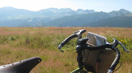 My bicycle, ready for its Bulgarian adventure