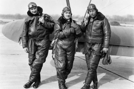 The origin of the leather flight jacket.