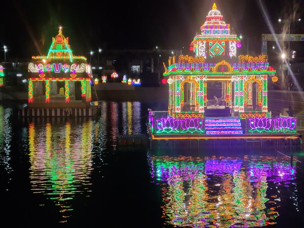 The float festival in a Hindu temple thumbnail