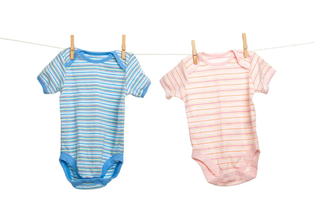Blue and Pink Baby Clothes