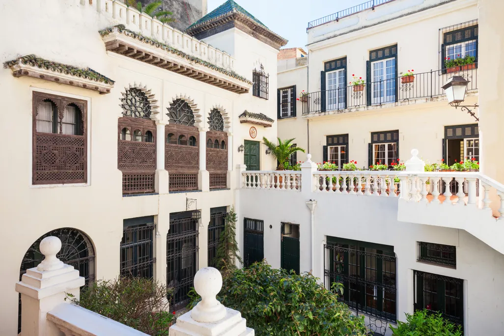 View of the Tangier American Legation in Morocco