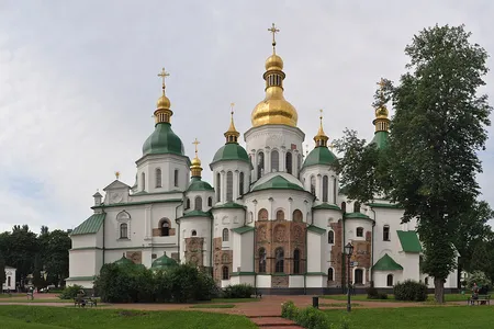 The graffiti found on St. Sophia's walls includes sketches of cats, business announcements and invocations of medieval curses