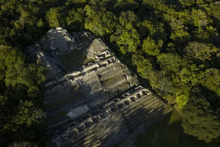 Caana, a 141-foot-high &ldquo;sky palace,&rdquo; was abandoned around the year 900. Over the next thousand years, it was buried beneath jungle overgrowth in remote Caracol. The palace remains the tallest human-made structure in Belize.