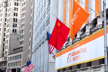 Alibaba has launched its initial public offering on the New York Stock Exchange this morning.