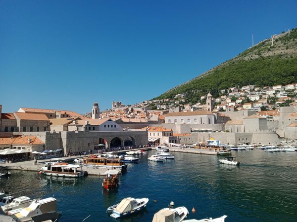 Docks in the Old Town of Dubrovnik thumbnail