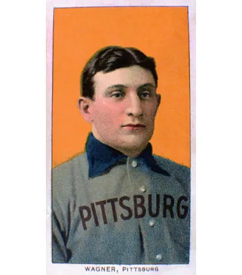 T206 Honus Wagner baseball card, Pittsburg Pirates, Honus Wagner
