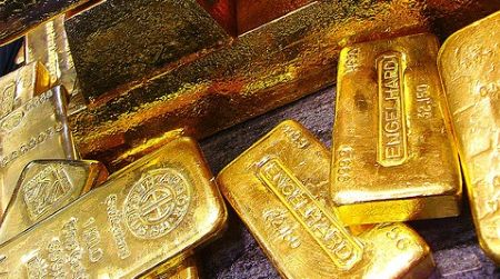 Gold bullion from the National Bank of Poland