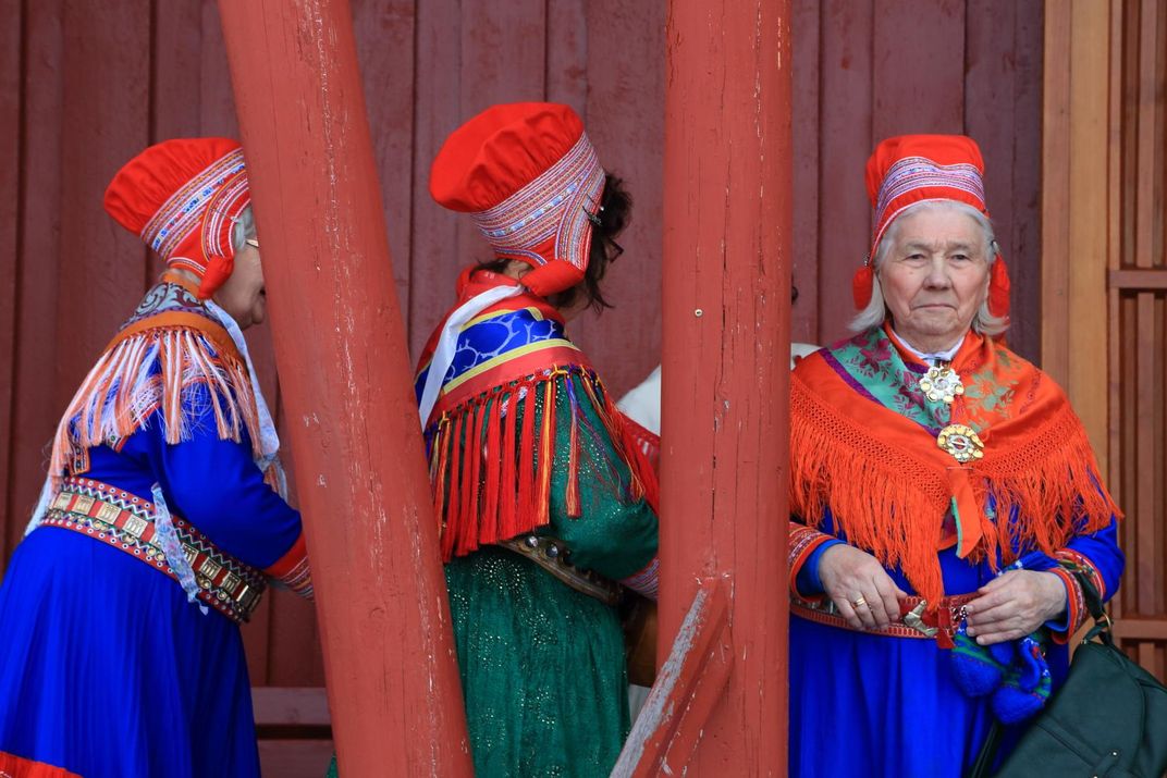 Sami traditional outfits, Norway
