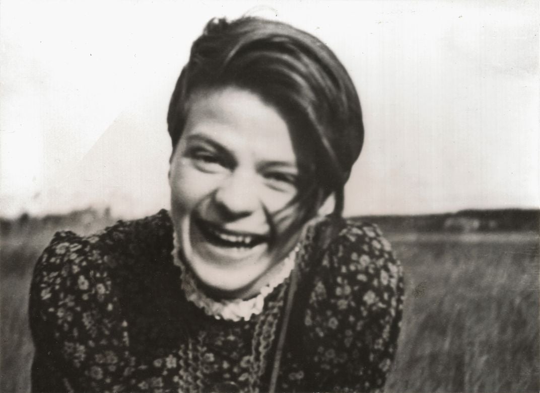 An undated photograph of Sophie Scholl
