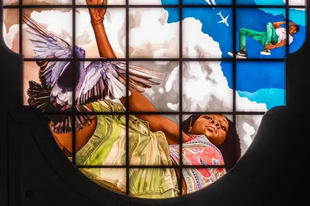 Kehinde Wiley, Go, 2020