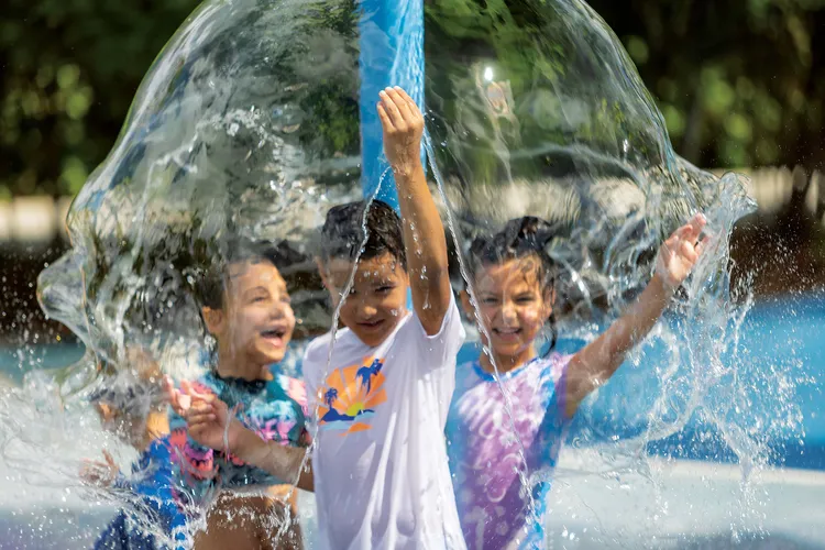 Kids cool down