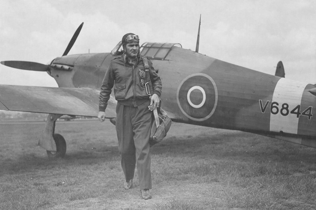 When a pilot suffered an eye injury